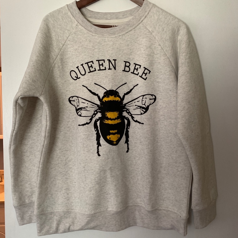 Queen Bee crew neck sweatshirt